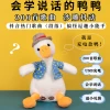 The popular duck sand sculpture toy of the same style as the "Cheer Up Duck" Douyin, a talking chicken machine doll Specification image